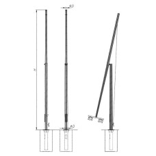 Опора МТ-10Ф